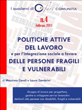 Politiche attive del lavoro e per l'integrazione sociale a favore delle persone fragili e vulnerabili (eBook)