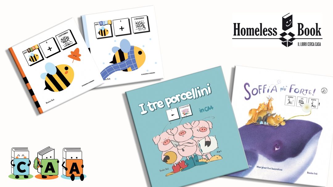 Libri in CAA per la scuola primaria - collana Homeless Book